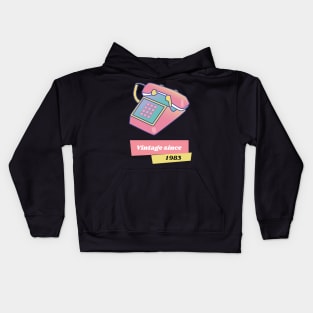 Vintage since 1983 Kids Hoodie